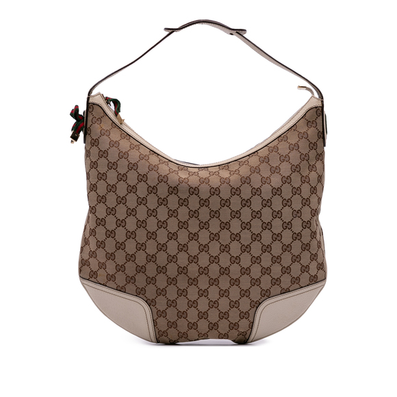 Pre-Loved Gucci Large GG Canvas Princy Hobo - Picture 1 of 11